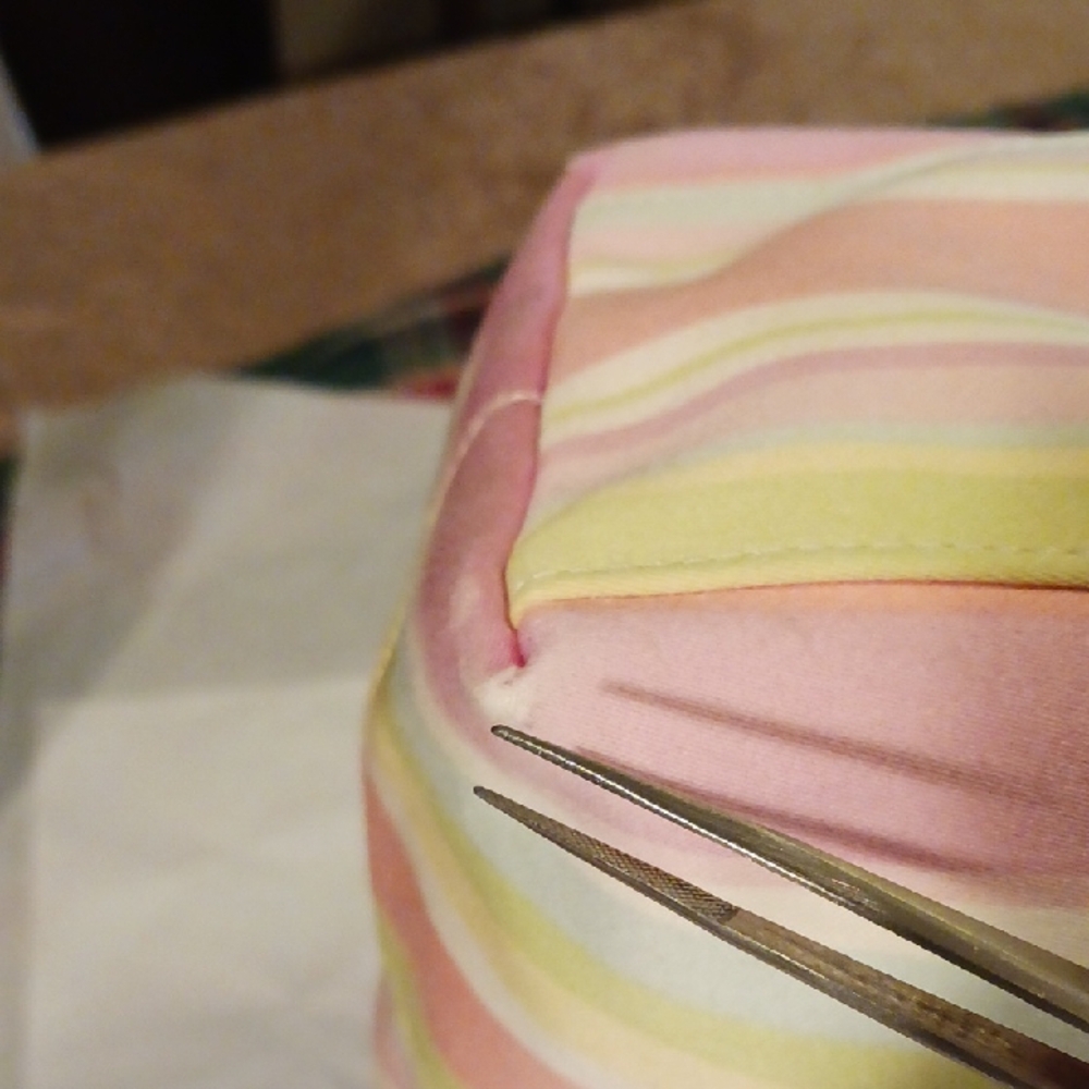 Coach Pastel Striped Tote Bag - Picture 9 of 12